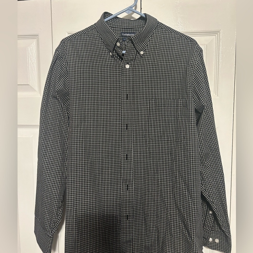 Mens Large button Up Shirt